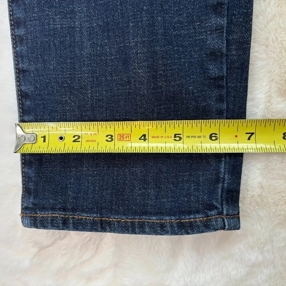 American Eagle Outfitters Women's Hi-Rise Skinny Stretch Dark Denim Jeans - Picture 15 of 15